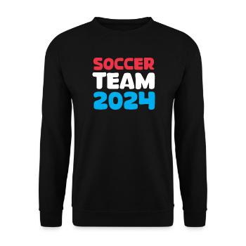 Netherlands soccer team 2024 soccer fan icon icon - Unisex Sweatshirt - black - Front - Alina (178cm) & Michal (187cm)
