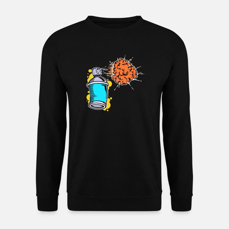 Sprayer Kunst Strassenkunst Wildstyle Graffiti - Unisex Pullover - Schwarz