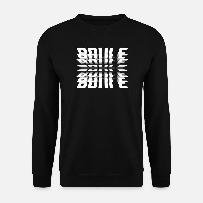 Boule Power! Bouler Outfit Boule Kugeln Petanque - Unisex Pullover - Schwarz