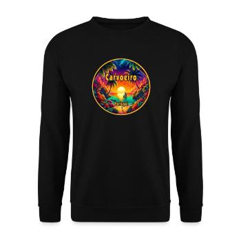 Carvoeiro Portugal Algarve coucher de soleil - Sweat-shirt Unisexe - noir - Devant - Alina (178cm) & Michal (187cm)