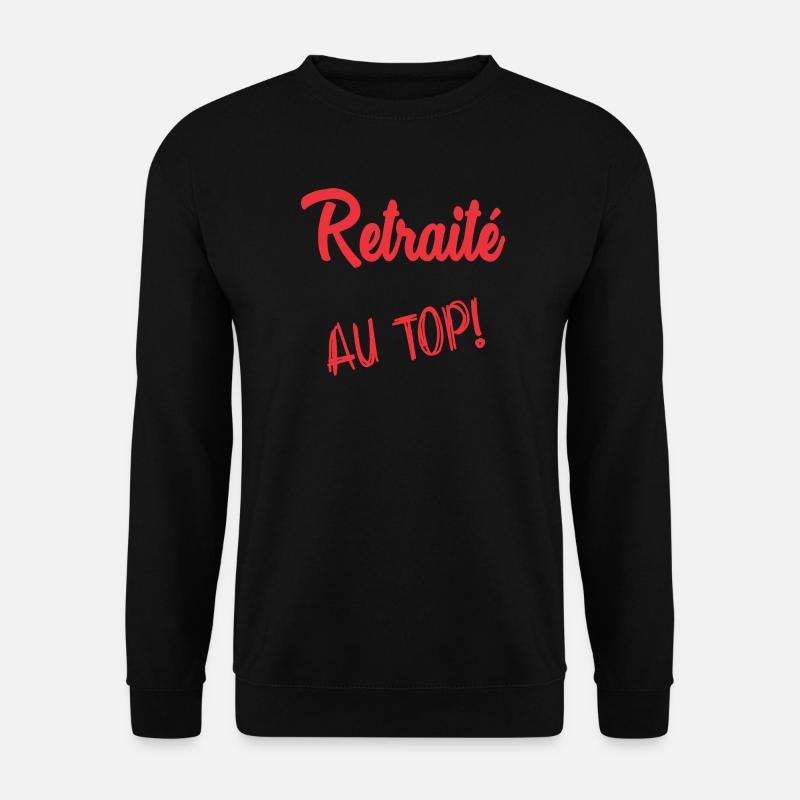 RUHESTAND. RUHESTAND. PENSIONIERT - Unisex Pullover - Schwarz