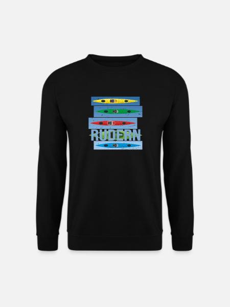 Rudern - Unisex Pullover - Schwarz