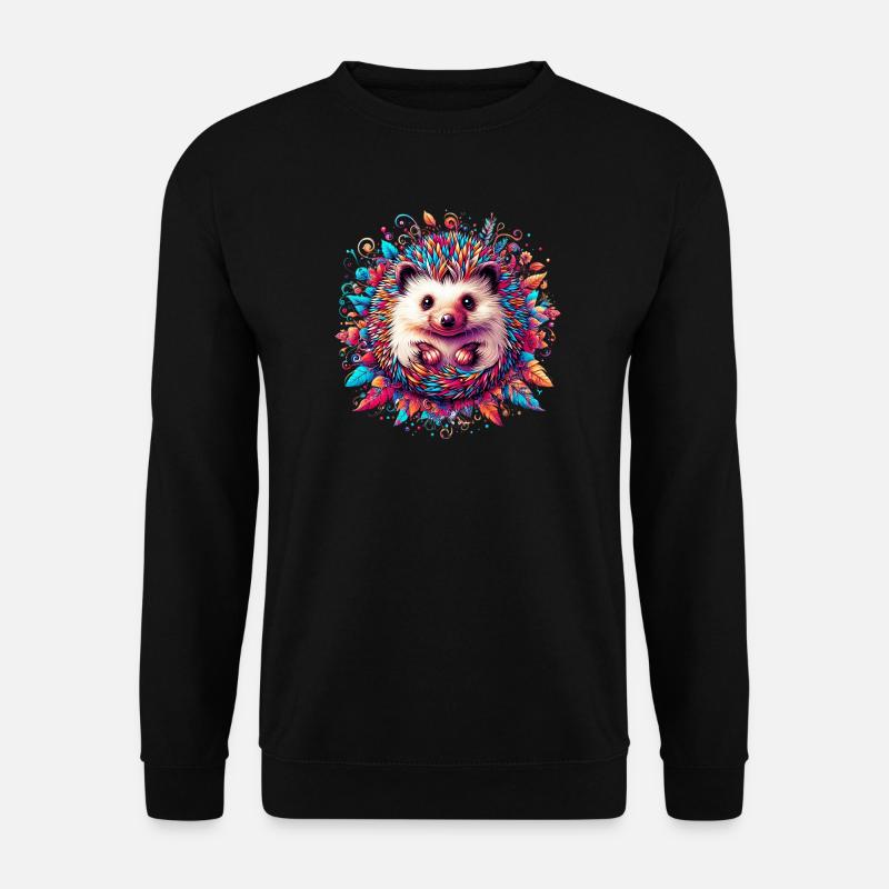 Igel - Unisex Pullover - Schwarz
