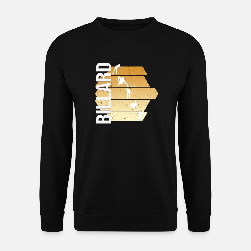 Billard - Unisex Pullover - Schwarz