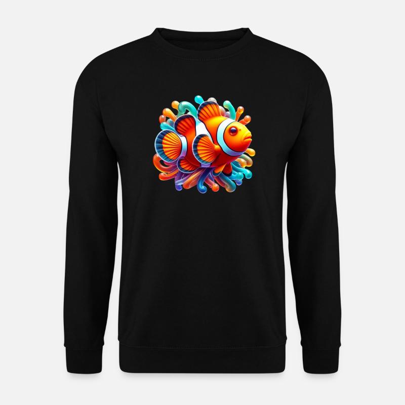 Clownfisch - Unisex Pullover - Schwarz
