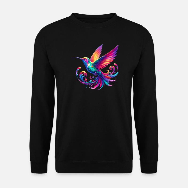 Hummingbird - Unisex Sweatshirt - black