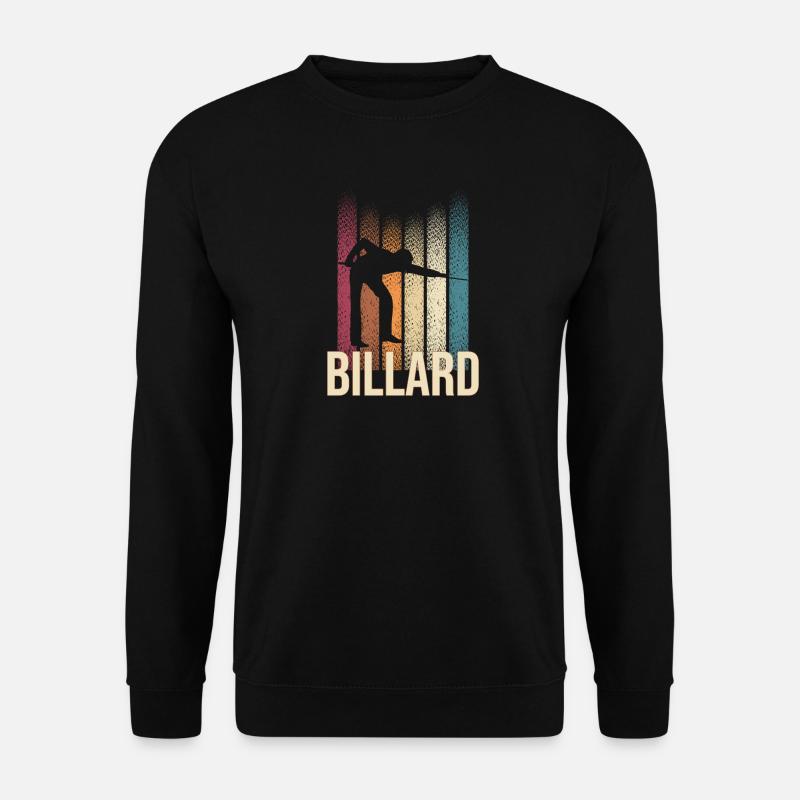 Billard - Unisex Pullover - Schwarz