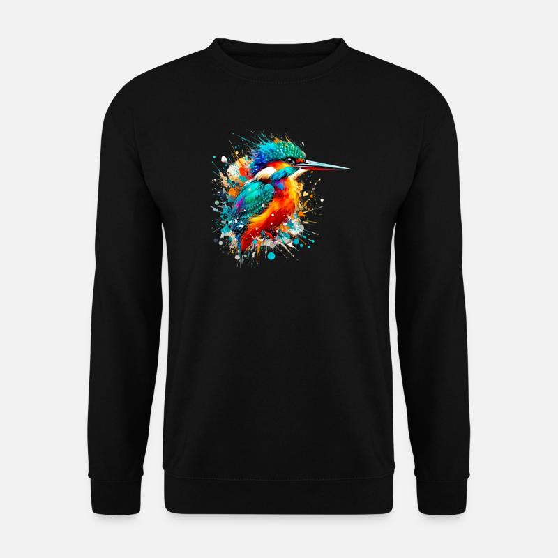 Kingfisher - Unisex Sweatshirt - black