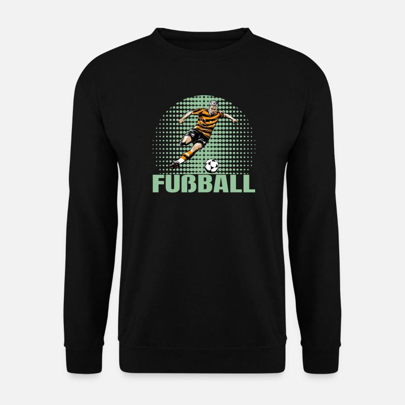 Fußball - Unisex Pullover - Schwarz