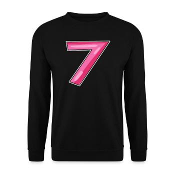7 - Sweat-shirt Unisexe - noir - Devant - Alina (178cm) & Michal (187cm)