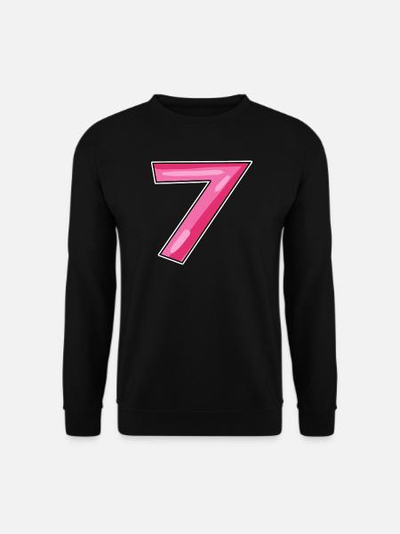 7 - Sweat-shirt Unisexe - noir