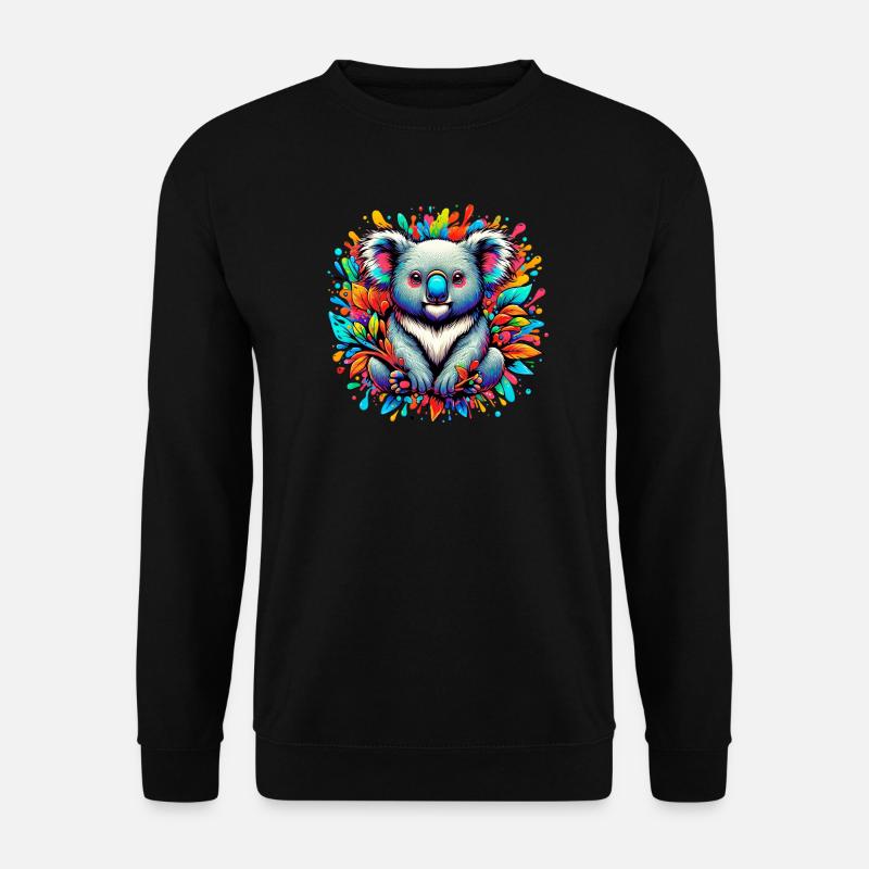 Koala - Sweat-shirt Unisexe - noir