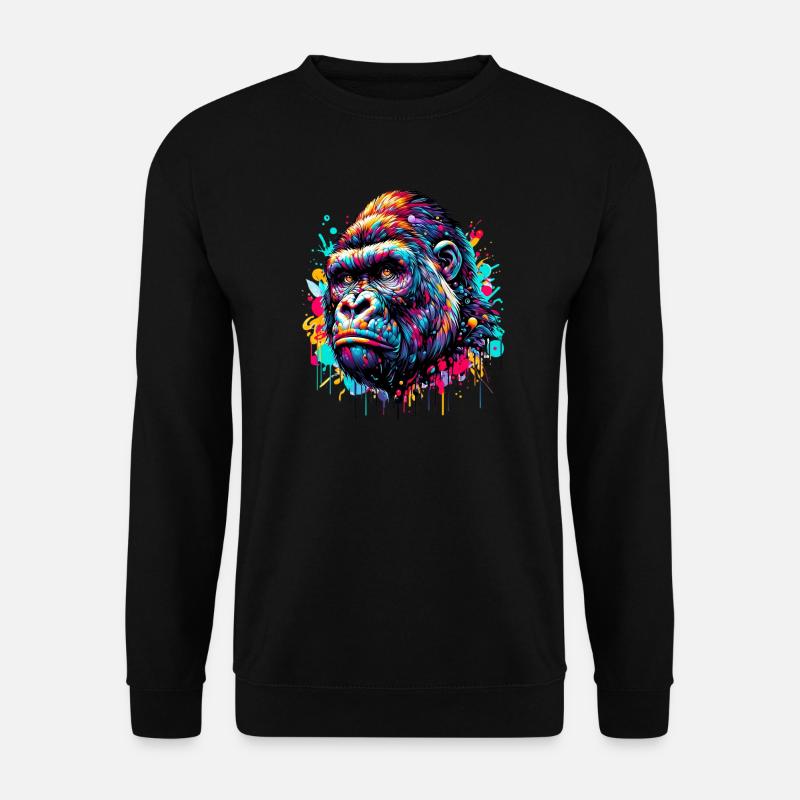 Gorilla - Unisex Sweatshirt - black