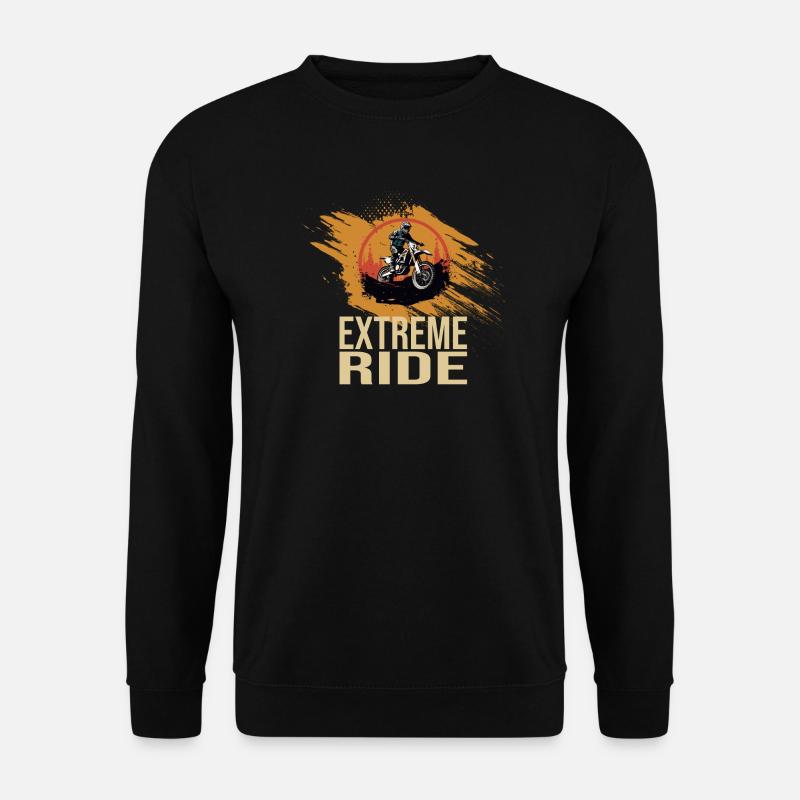 Extreme Ride - Motocross - Unisex Pullover - Schwarz