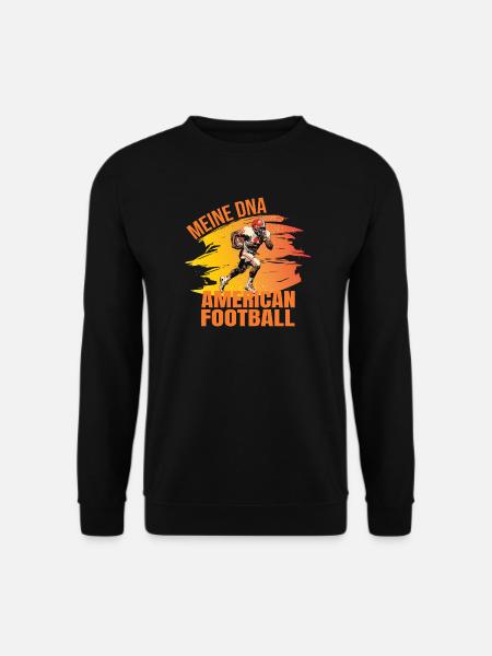 Meine DNA - American Football - Unisex Pullover - Schwarz