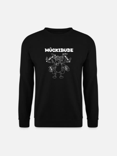 Muckibude - Unisex Pullover - Schwarz