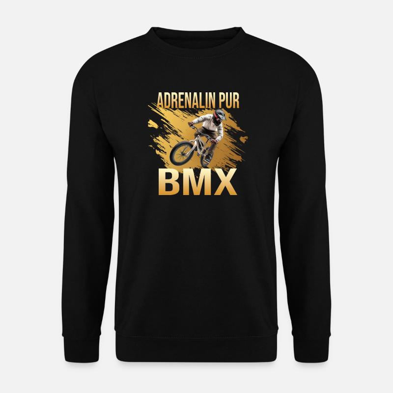 Adrenalin pur - Unisex Pullover - Schwarz