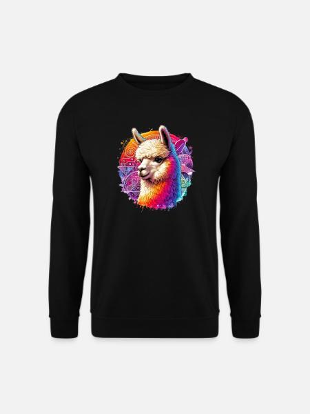 Alpaka - Unisex Pullover - Schwarz
