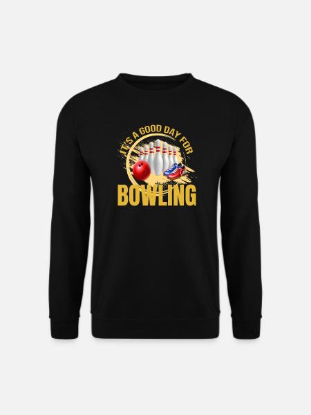 It s a good day for Bowling - Unisex Pullover - Schwarz