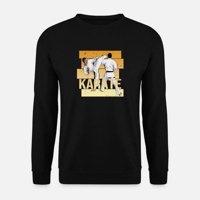 Karate - Unisex Pullover - Schwarz