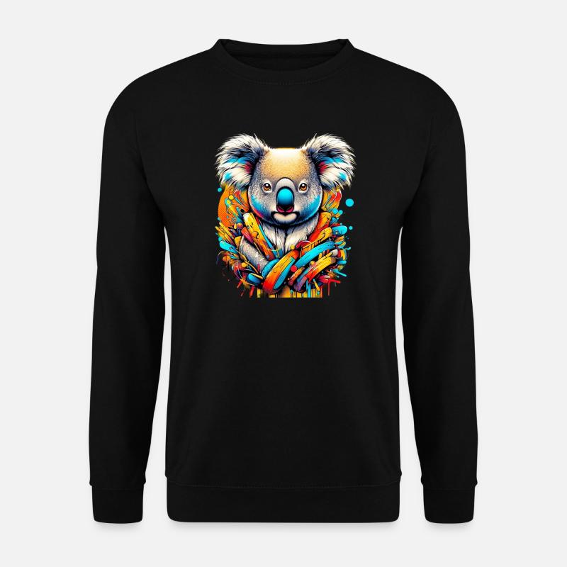Koala - Sweat-shirt Unisexe - noir