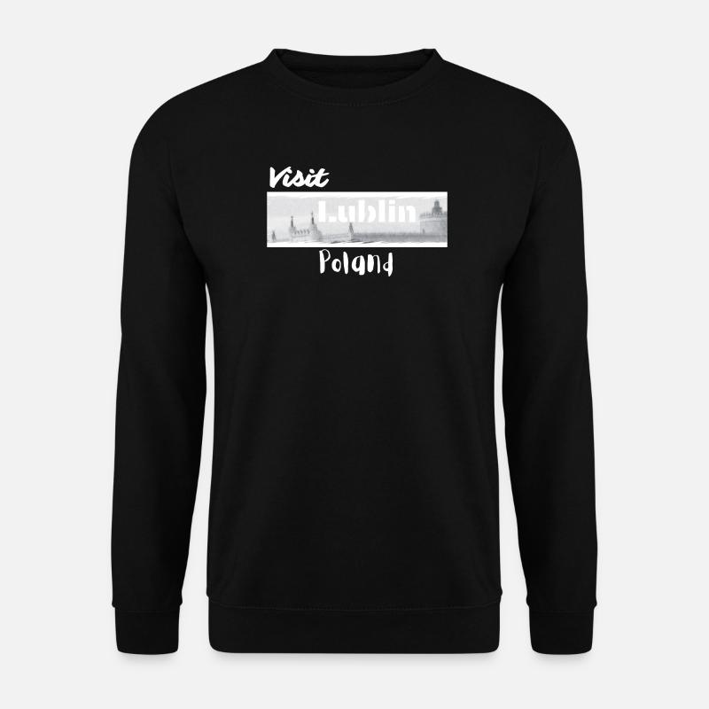 Visit Lublin Poland - Unisex Sweatshirt - black