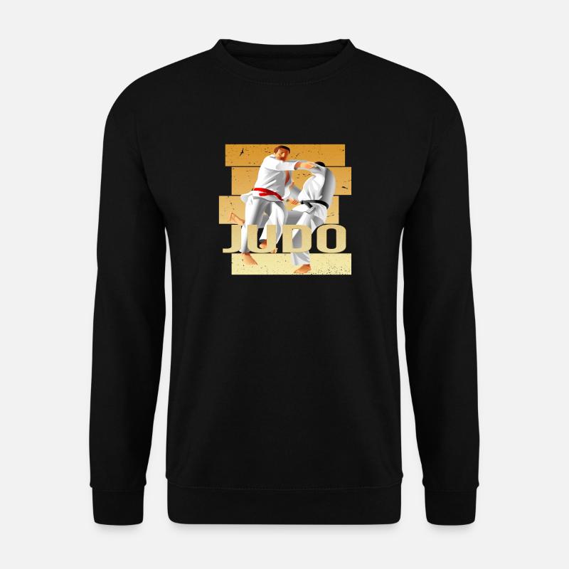 Judo - Unisex Pullover - Schwarz