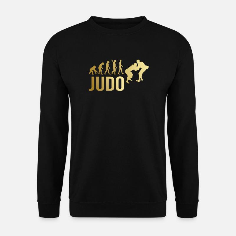 Judo Evolution - Unisex Pullover - Schwarz
