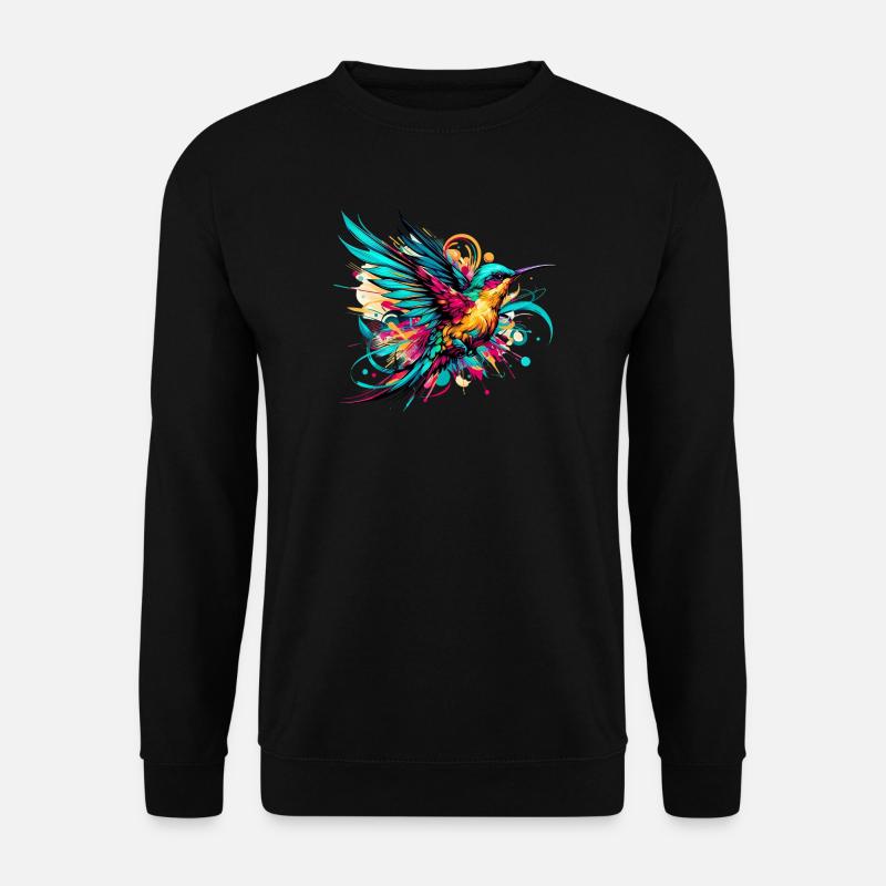 Hummingbird - Unisex Sweatshirt - black