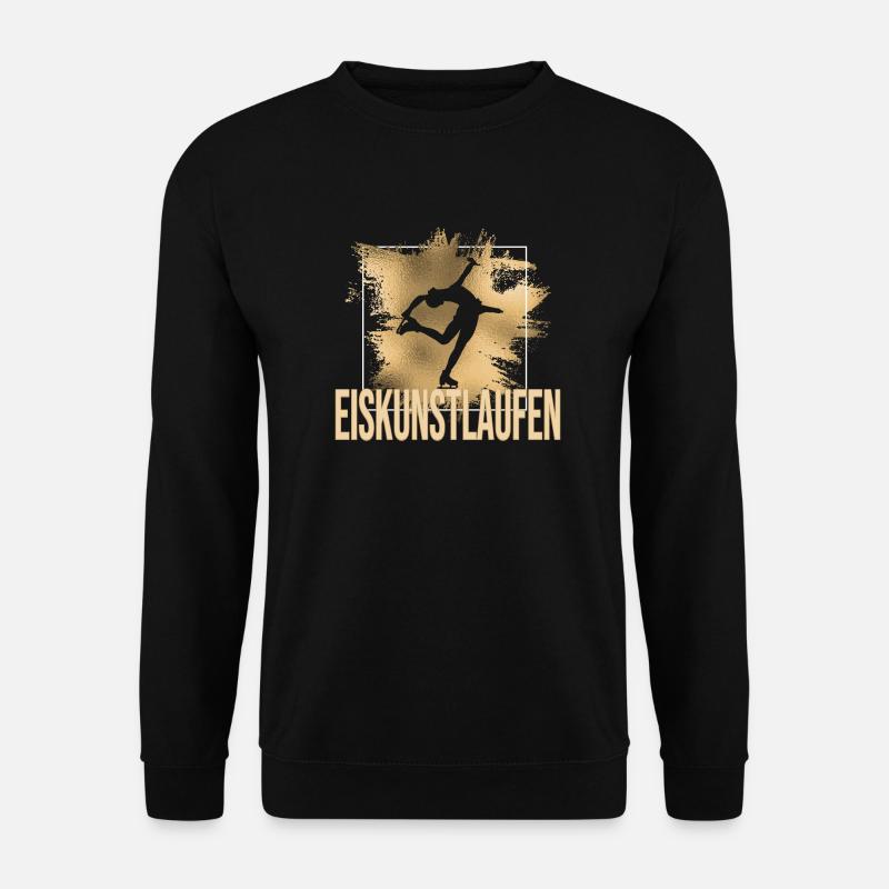 Eiskunstlauf - Unisex Pullover - Schwarz