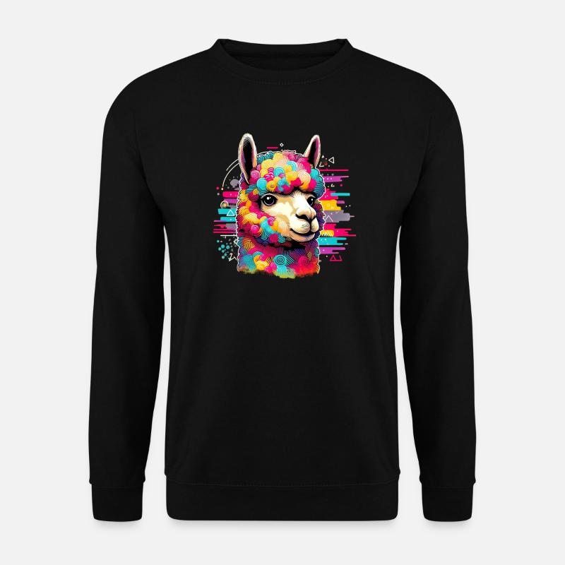 Alpaca - Unisex Sweatshirt - black