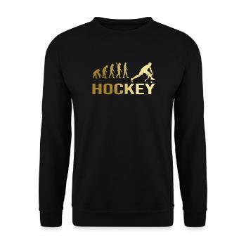 Evolution Hockey - Unisex Pullover - Schwarz - Vorne - Alina (178cm) & Michal (187cm)