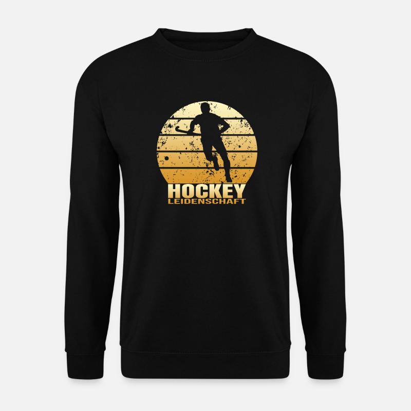 Hockey Leidenschaft - Unisex Pullover - Schwarz