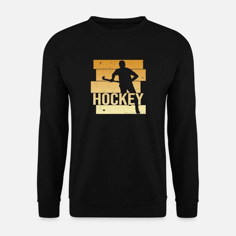 Hockey - Unisex Pullover - Schwarz