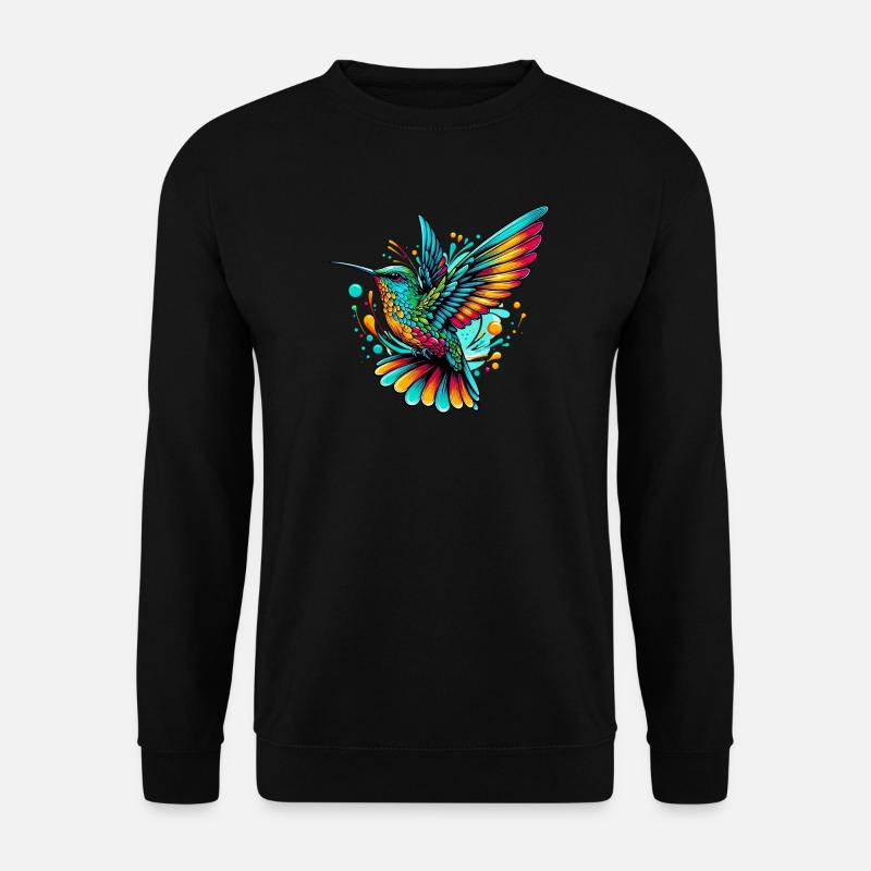 Kolibri - Unisex Pullover - Schwarz