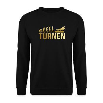 Evolution Turnen - Unisex Pullover - Schwarz - Vorne - Alina (178cm) & Michal (187cm)