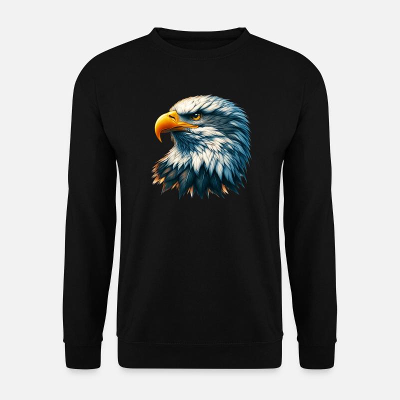 Eagle - Unisex Sweatshirt - black