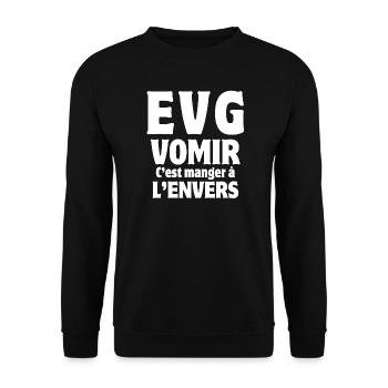 bachelor party, bachelor party, wedding - Unisex Sweatshirt - black - Front - Alina (178cm) & Michal (187cm)