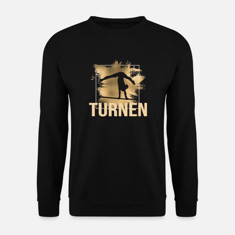 Turnen - Unisex Pullover - Schwarz