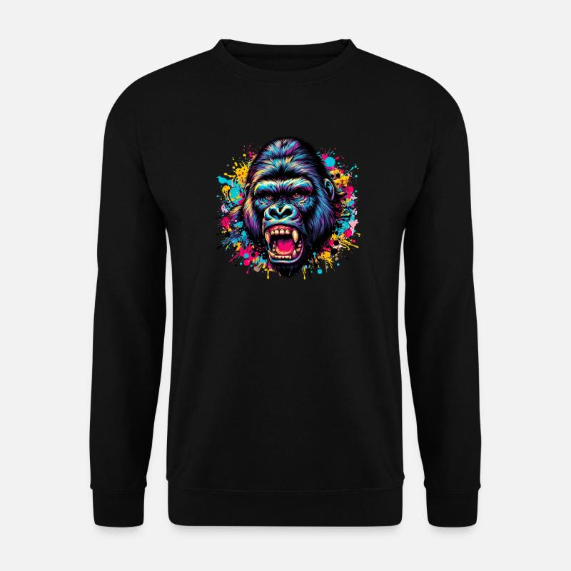 Gorilla - Unisex Sweatshirt - black