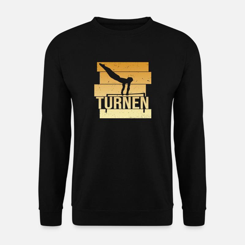Turnen - Unisex Pullover - Schwarz