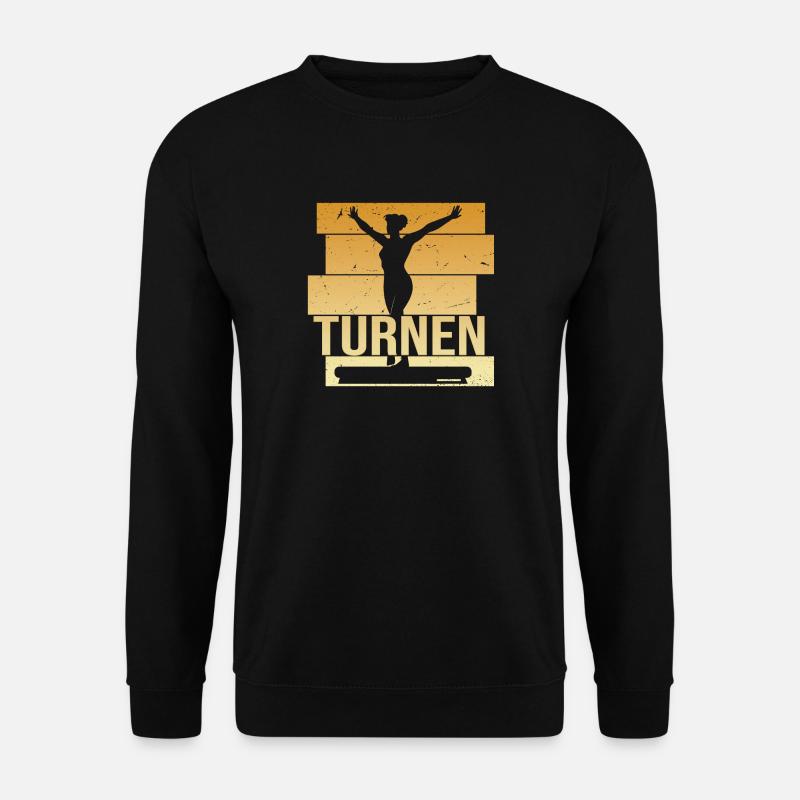 Turnen - Unisex Pullover - Schwarz
