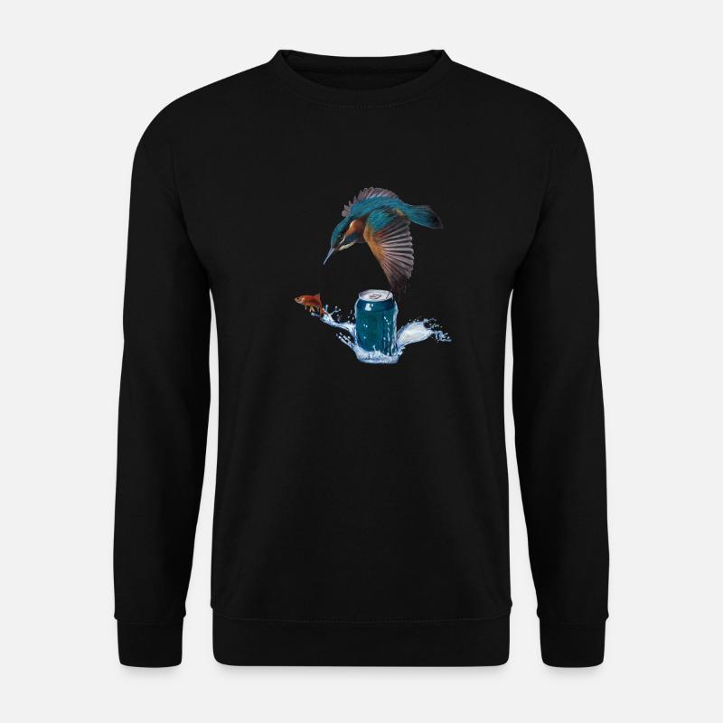 Kingfisher - Unisex Sweatshirt - black