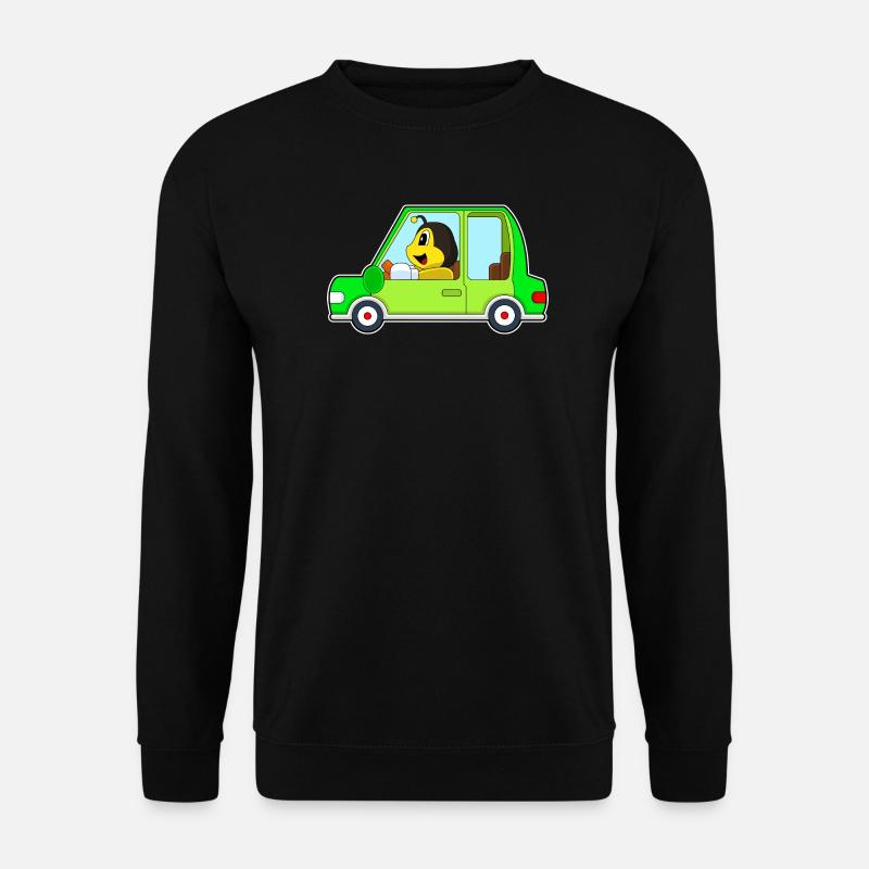 Biene Auto - Unisex Pullover - Schwarz