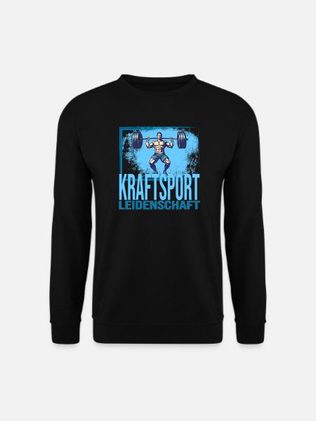 Kraftsport Leidenschaft - Unisex Pullover - Schwarz