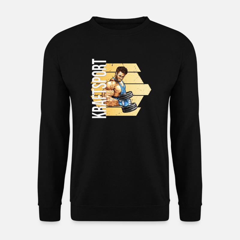 Kraftsport - Unisex Pullover - Schwarz