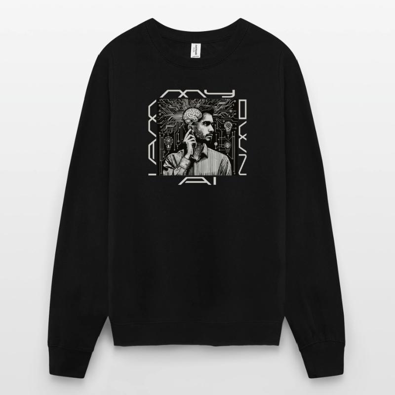 Headwork: Ghost meets code Unisex Sweatshirt