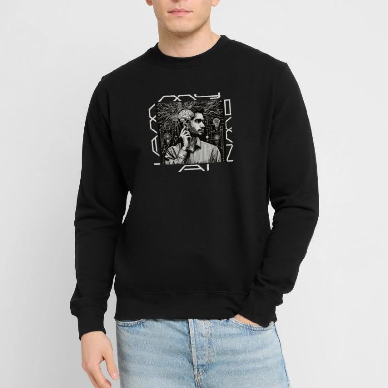 Headwork: Ghost meets code Unisex Sweatshirt