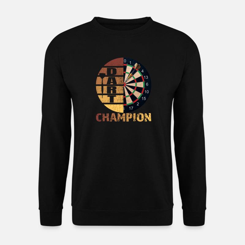 Dart Champion - Unisex Pullover - Schwarz
