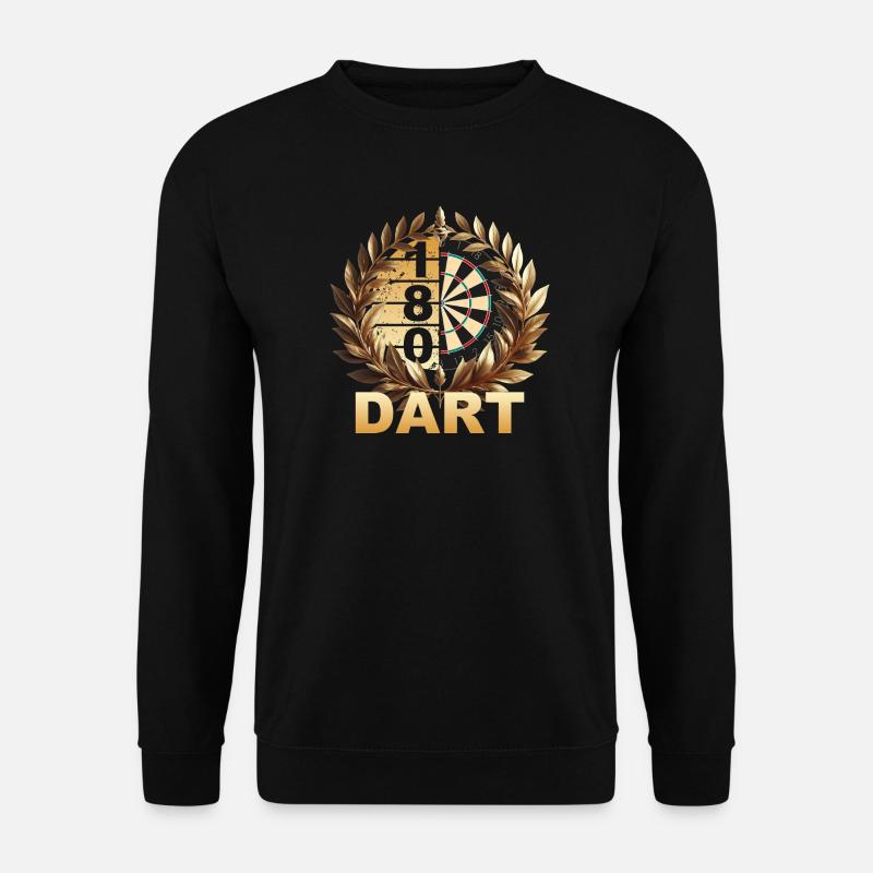 Dart 180 - Unisex Pullover - Schwarz